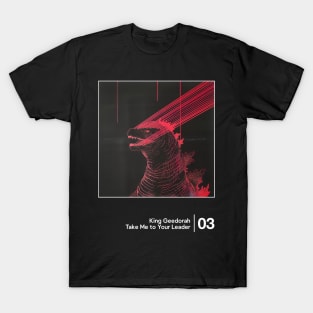 Take Me to Your Leader - Minimalist Style Graphic Design T-Shirt